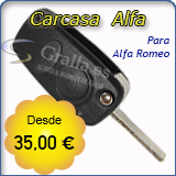 Carcasa llave Alfa Romeo