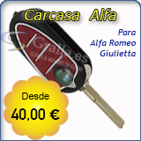 Carcasa llave Alfa Romeo Giulietta