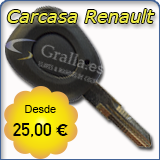 Carcasa llave Renault
