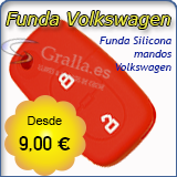 Funda de 2 botones para mandos Volkswagen