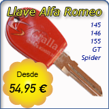 Oferta en llaves Alfa Romeo