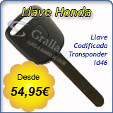 Llave Codificada Honda