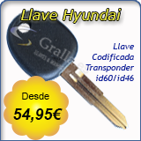 Llave Codificada para Hyundai