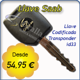 Llave Codificada Saab
