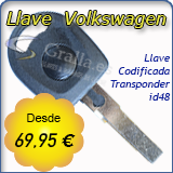 Llave Codificada Volkswagen