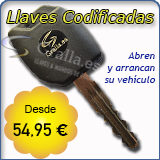 Oferta en llaves codificadas a 49€