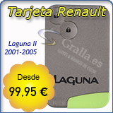 Tarjeta Renault Laguna